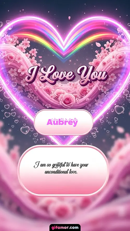 I Love You XXVIII Aubrey