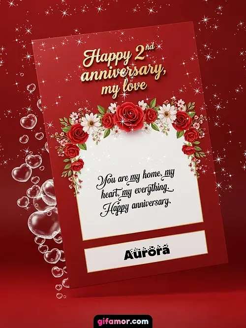 Happy 2st anniversary, my love II Aurora