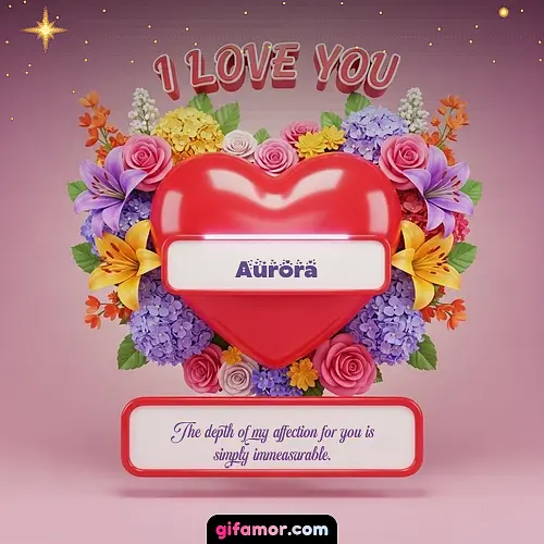 I Love You XX Aurora
