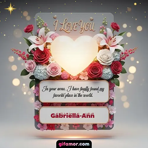 I Love You XIV Gabriella-Ann