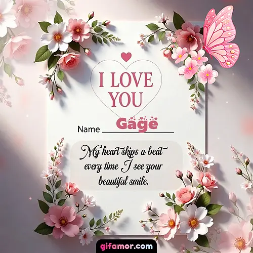 I love you IV Gage