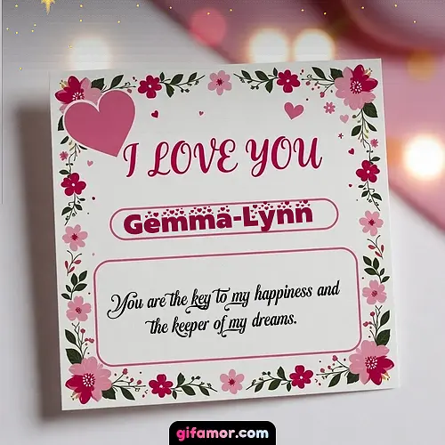 I Love You III Gemma-Lynn