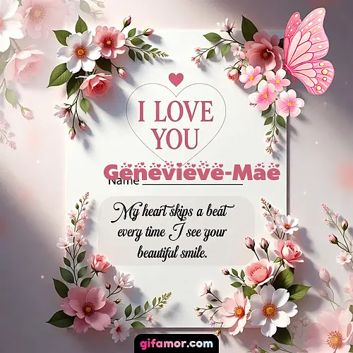 I love you IV Genevieve-Mae