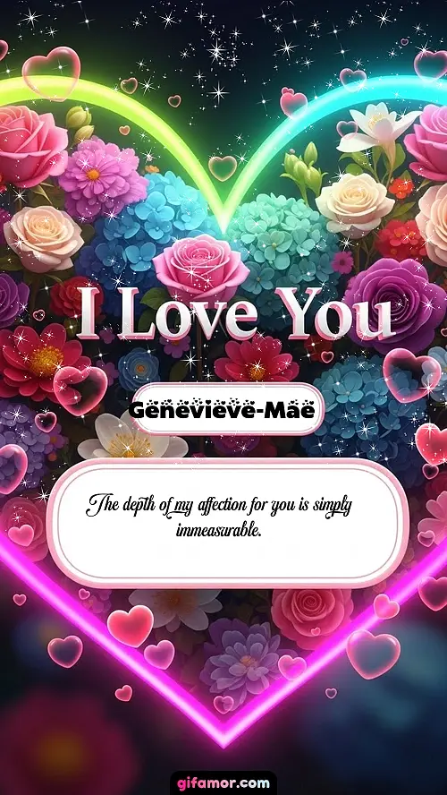 I Love You XXX Genevieve-Mae