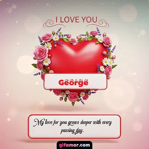 I Love You XXI George