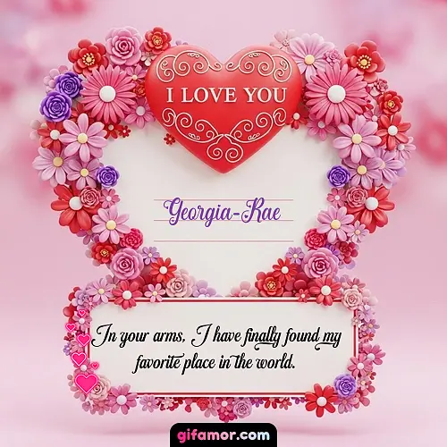 I Love You IX Georgia-Rae