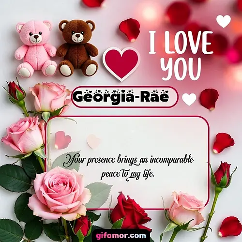 I Love You VII Georgia-Rae