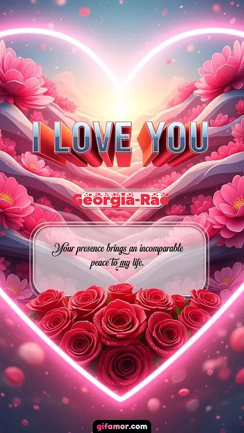 I Love You XXVI Georgia-Rae