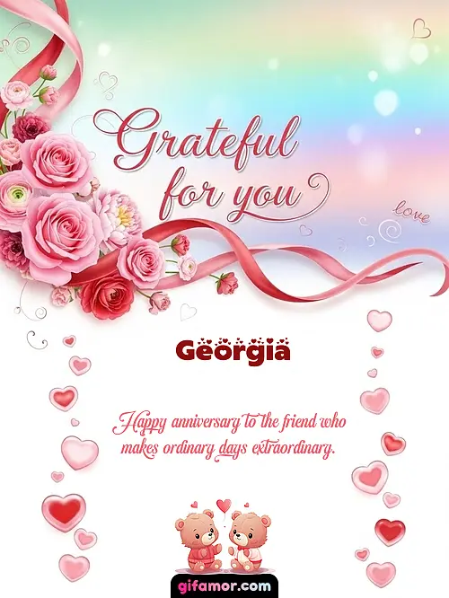 Grateful for you! II Georgia