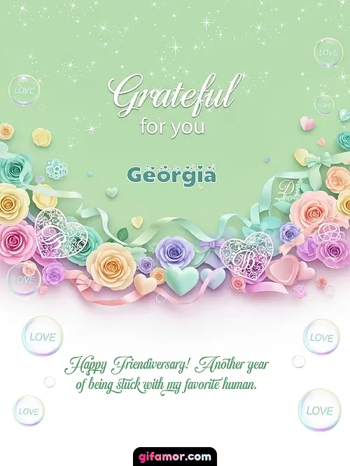 Grateful for you! III Georgia