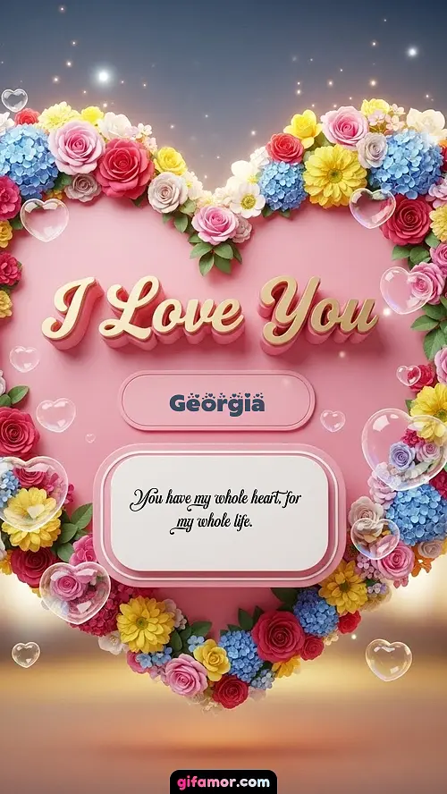 I Love You XXIX Georgia