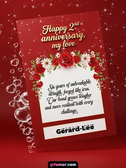 Happy 2st anniversary, my love II Gerard-Lee
