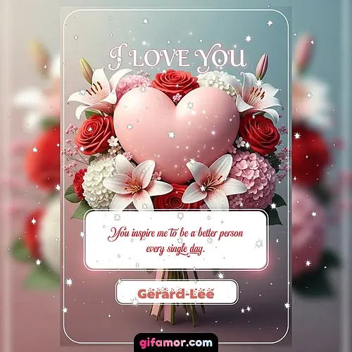 I Love You XIII Gerard-Lee