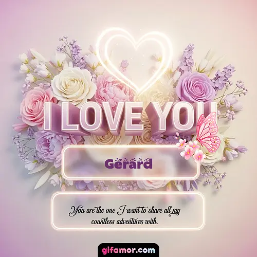 I Love You XXIV Gerard