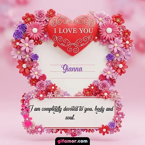 I Love You IX Gianna