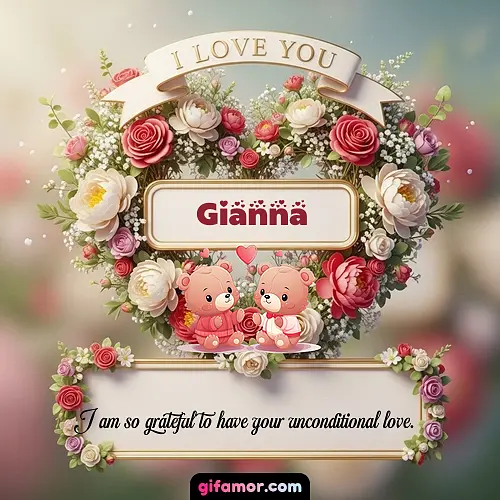 I Love You X Gianna