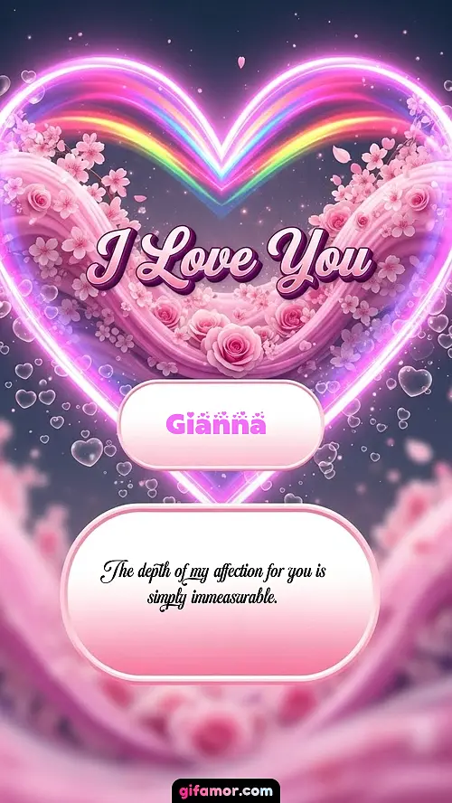 I Love You XXVIII Gianna