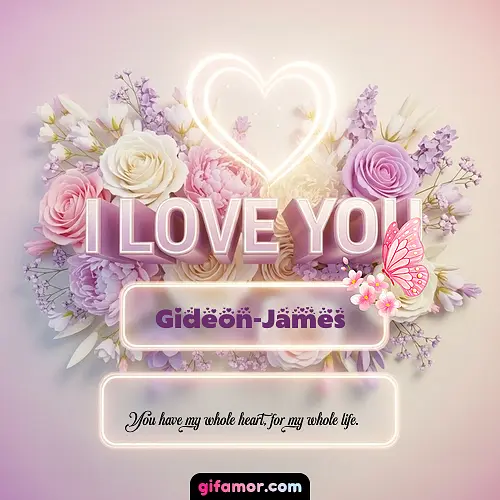 I Love You XXIV Gideon-James