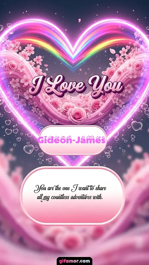 I Love You XXVIII Gideon-James