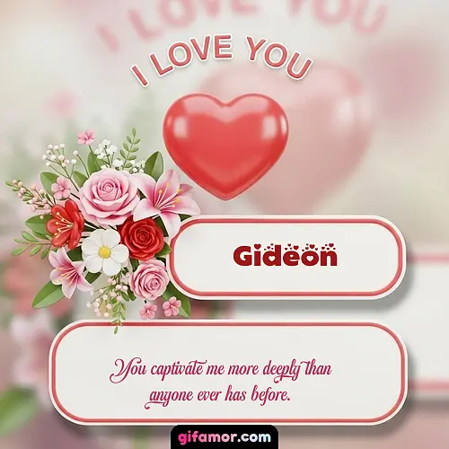I Love You XI Gideon