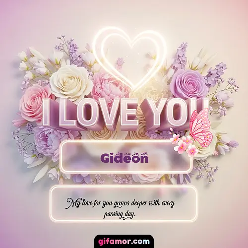 I Love You XXIV Gideon