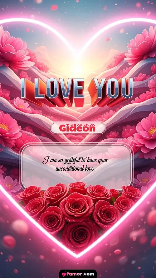 I Love You XXVI Gideon