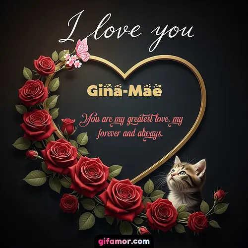 I love you Gina-Mae