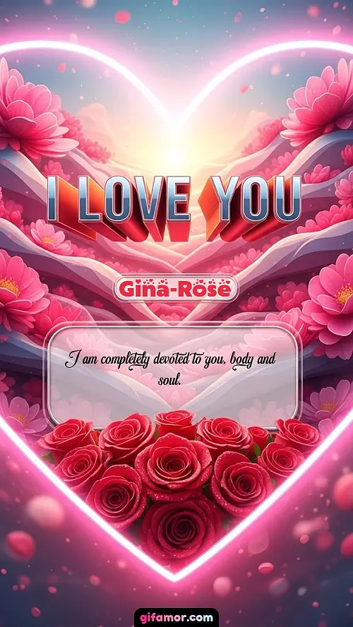 I Love You XXVI Gina-Rose