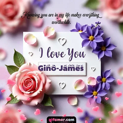 I love You II Gino-James