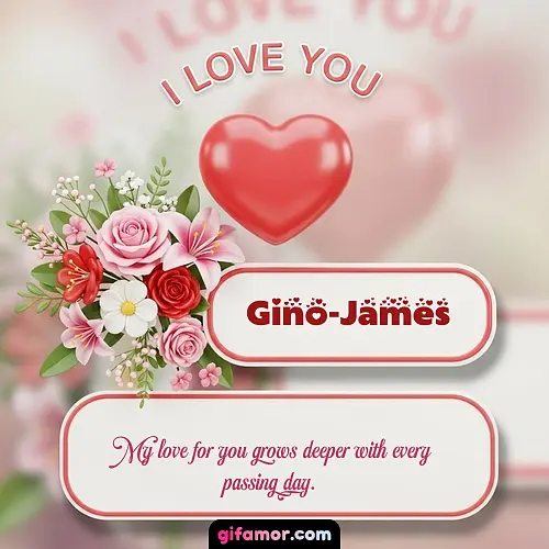 I Love You XI Gino-James