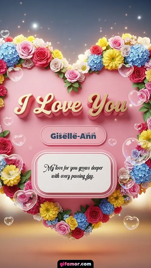 I Love You XXIX Giselle-Ann
