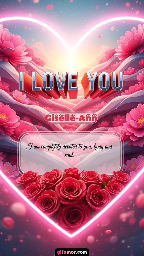 I Love You XXVI Giselle-Ann