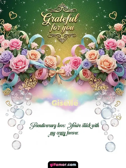 Grateful for you! IV Giselle