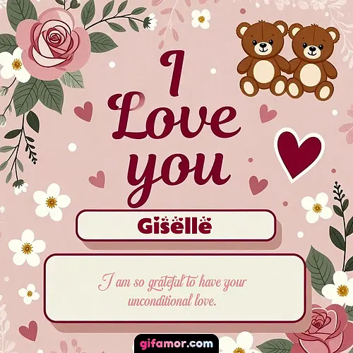 I Love You VIII Giselle