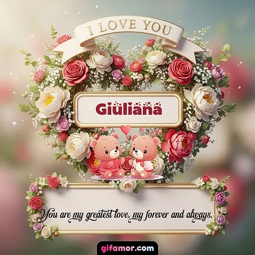 I Love You X Giuliana
