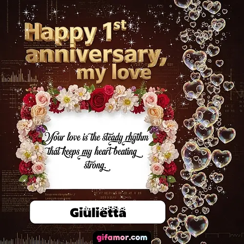 Happy 1st anniversary, my love IV Giulietta