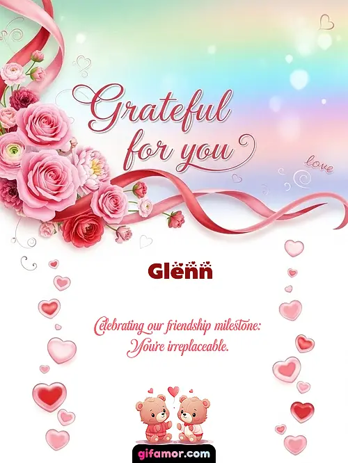 Grateful for you! II Glenn