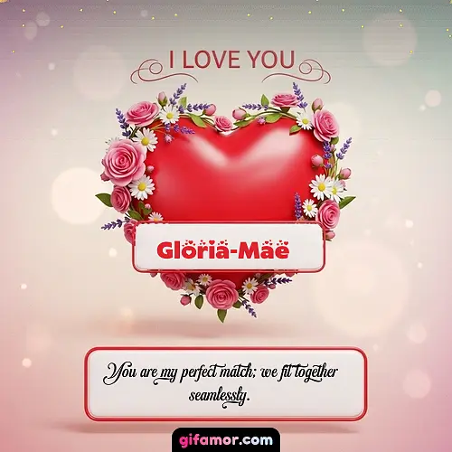 I Love You XXI Gloria-Mae