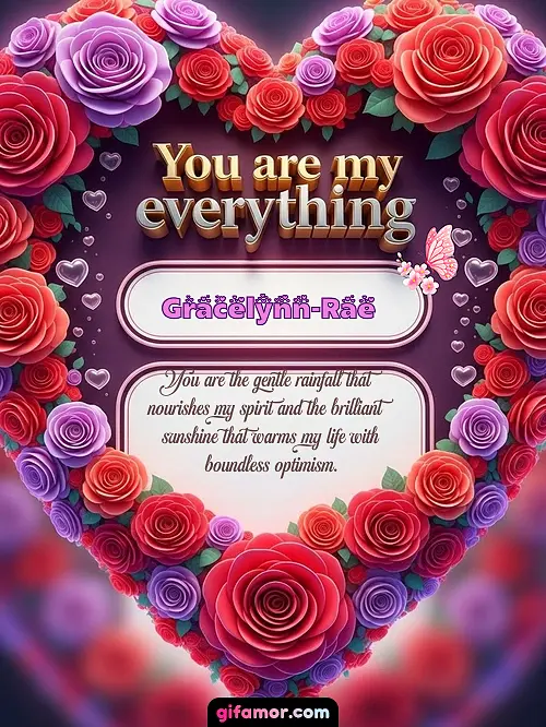 You are my everything IV Gracelynn-Rae