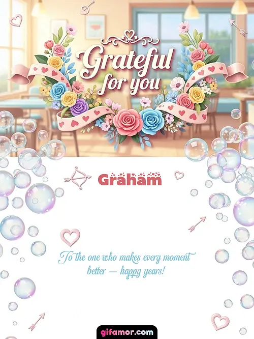 Grateful for you I Graham