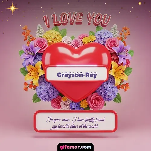I Love You XX Grayson-Ray