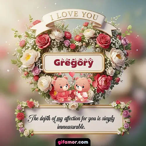 I Love You X Gregory