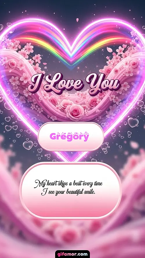I Love You XXVIII Gregory