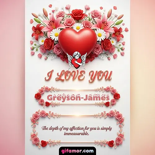 I Love You XXII Greyson-James