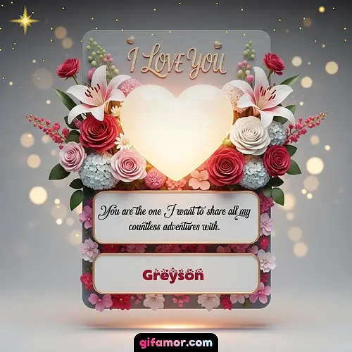 I Love You XIV Greyson