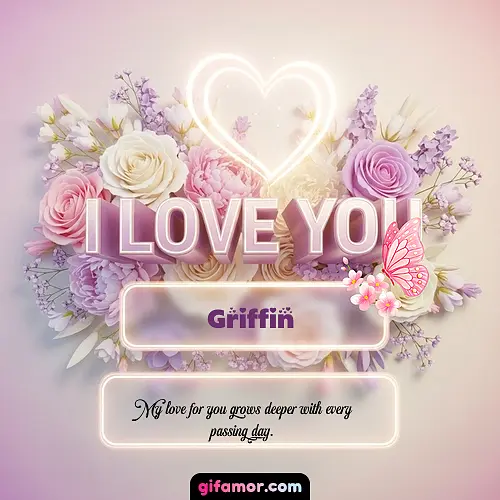 I Love You XXIV Griffin