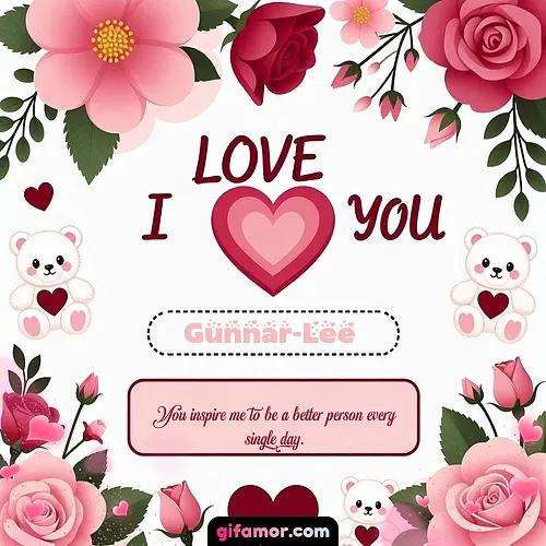 I Love You VI Gunnar-Lee