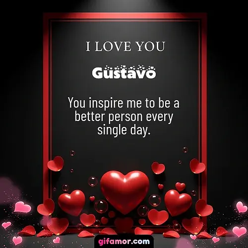 I love you I Gustavo