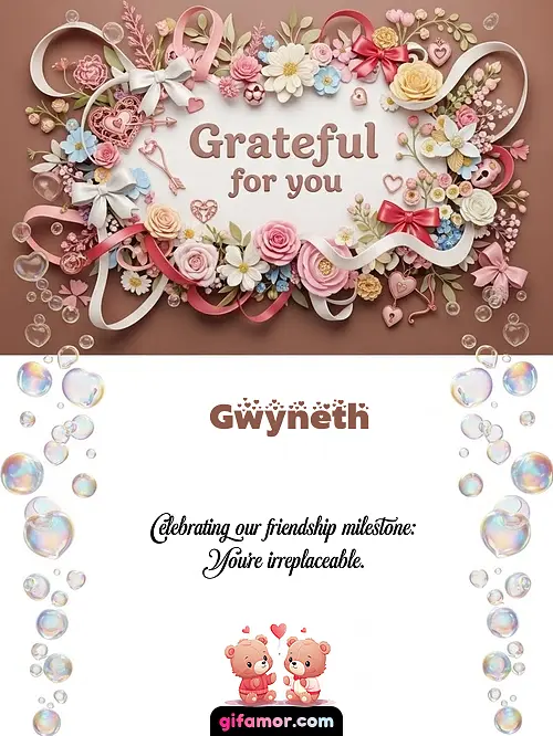 Grateful for you Gwyneth