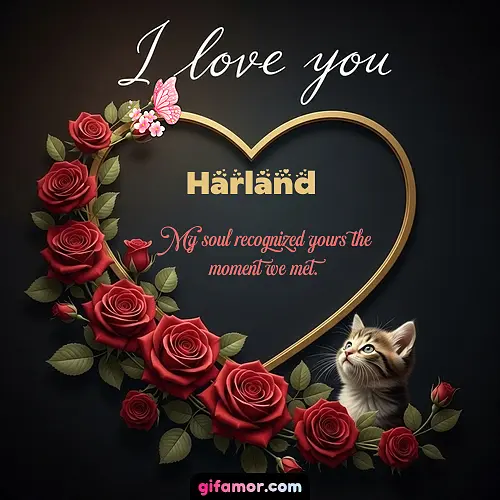 GIF de I love you: My soul recognized yours the moment we met.